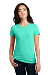 District ® Women's Perfect Blend® CVC Tee. DM108L