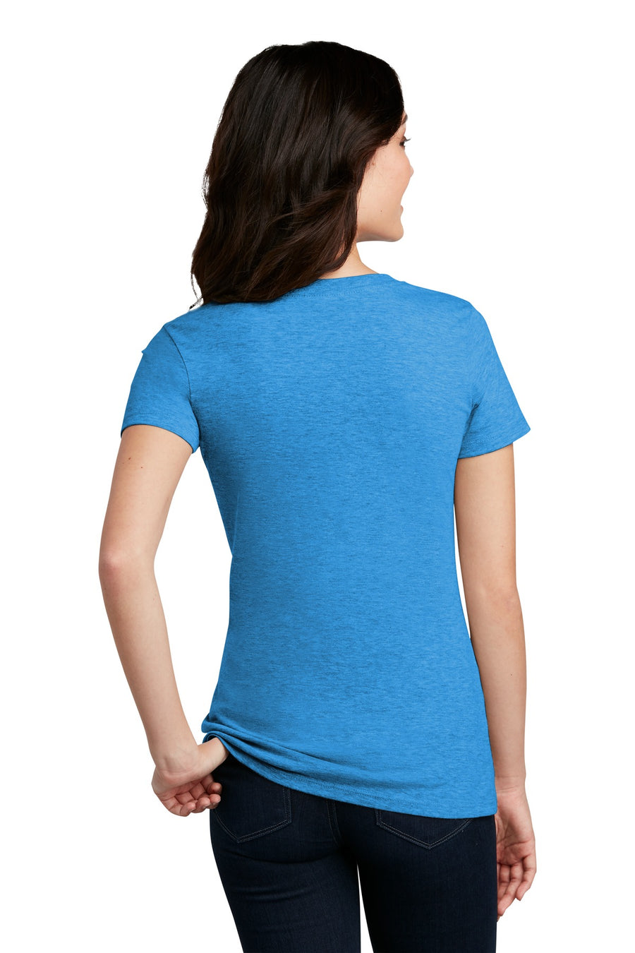 DM108L-Heathered Bright Turquoise-back_model