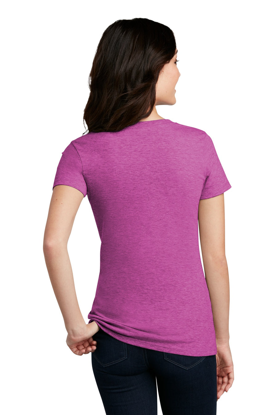 DM108L-Heathered Pink Raspberry-back_model