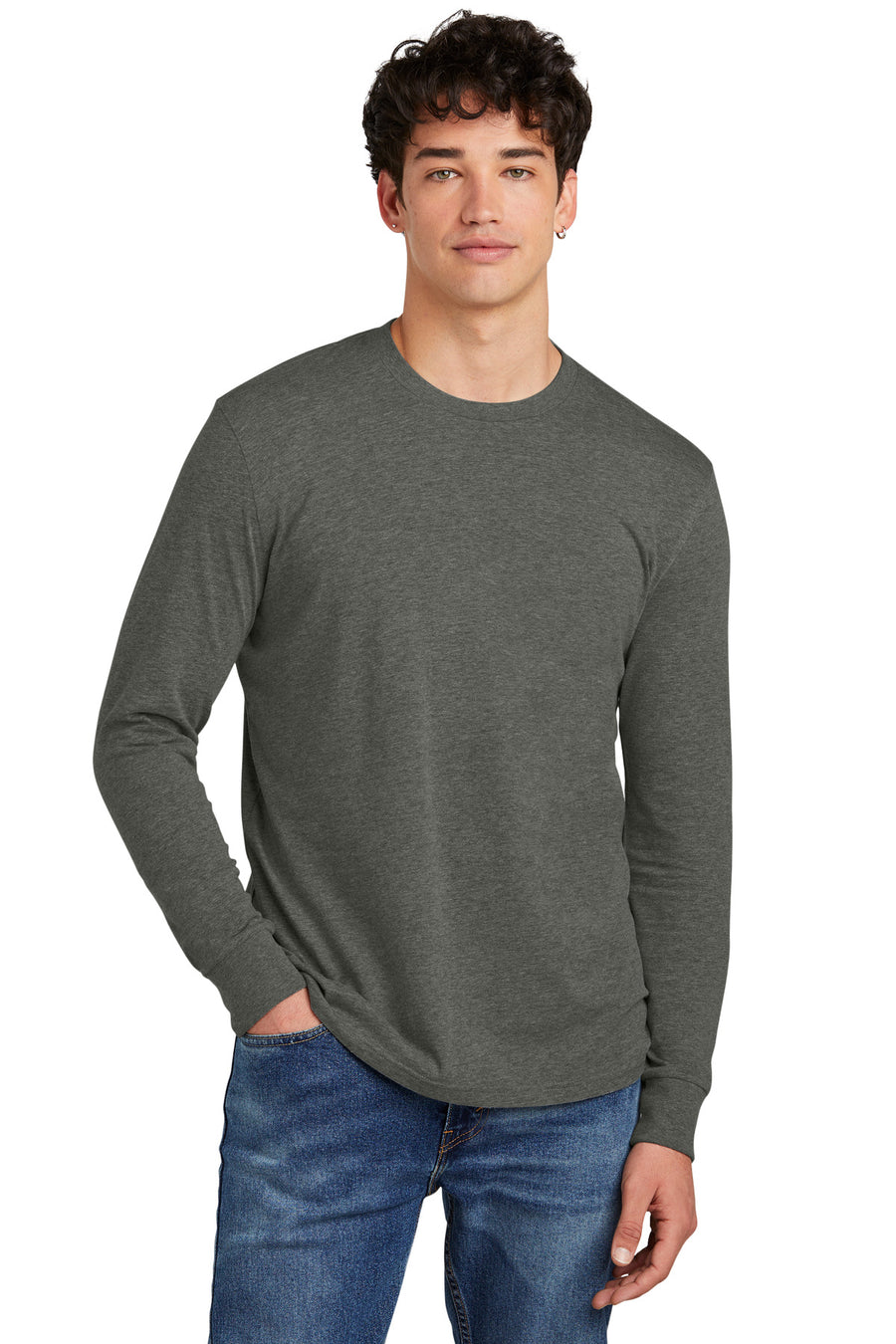 District® Perfect Blend® CVC Long Sleeve Tee DT109