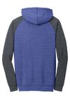 DT196-Heathered Deep Royal/ Heathered Charcoal-back_flat