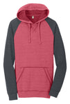 DT196-Heathered Red/ Heathered Charcoal-front_flat