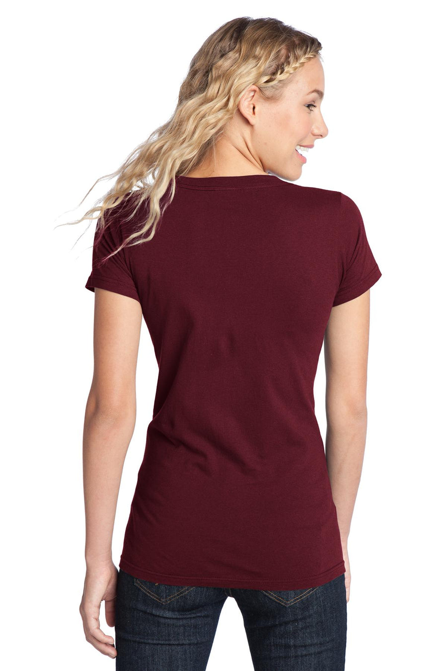DT5001-Maroon-back_model