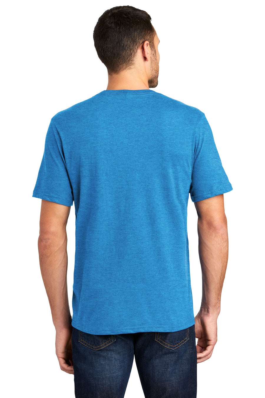 DT6000-Heathered Bright Turquoise-back_model