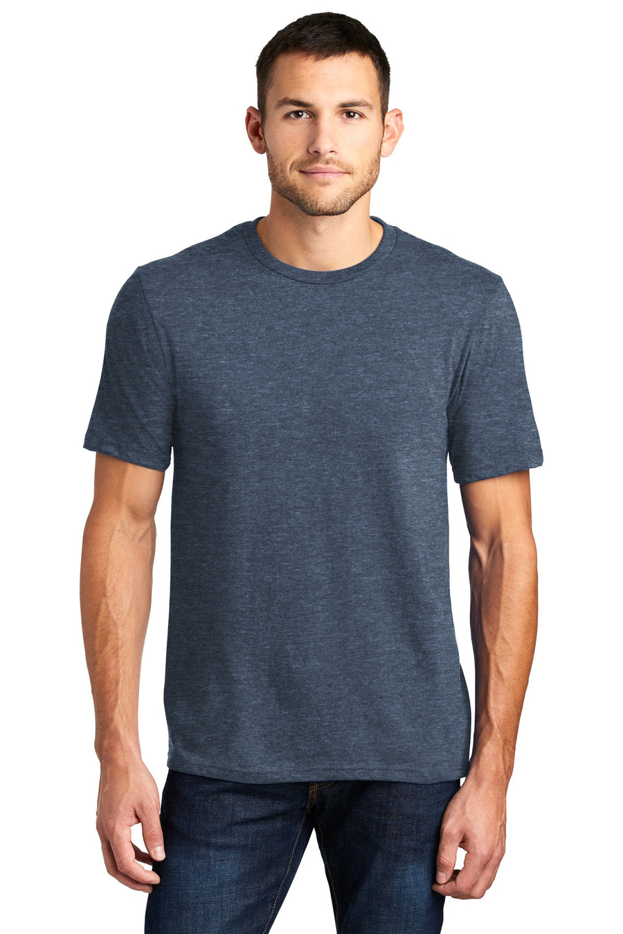 DT6000-Heathered Navy-front_model
