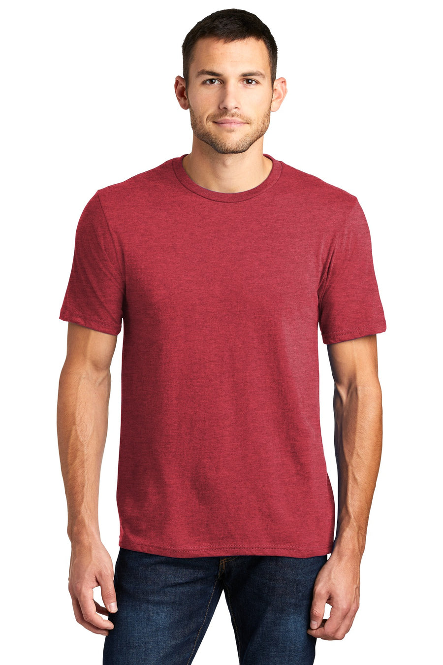 DT6000-Heathered Red-front_model