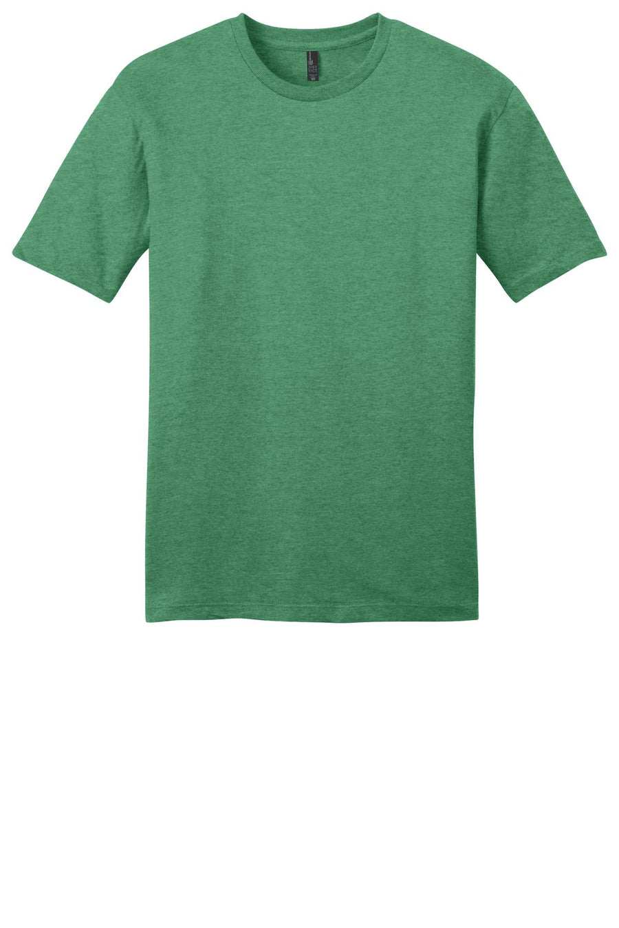 DT6000-Heathered Kelly Green-front_flat