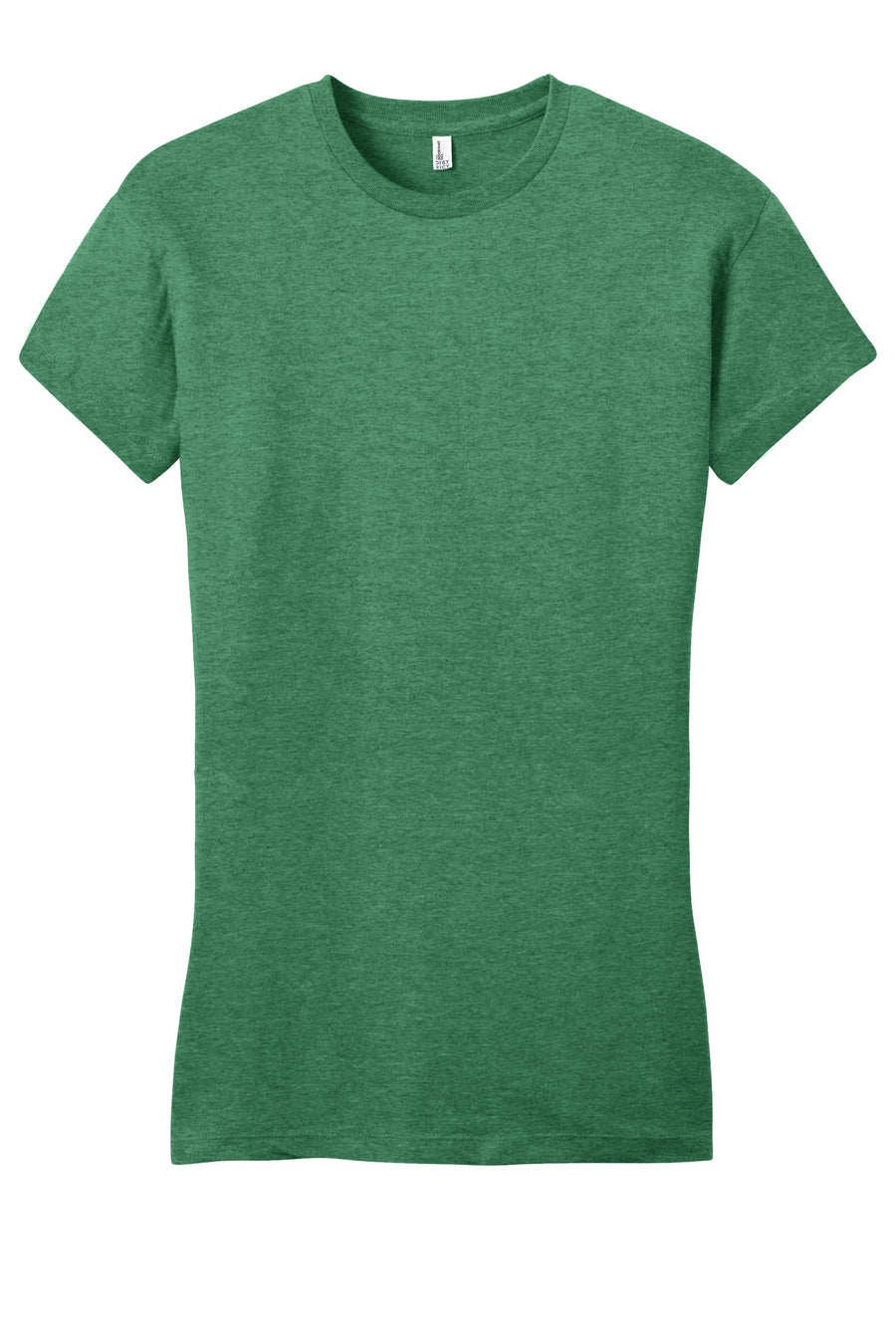 DT6001-Heathered Kelly Green-front_flat