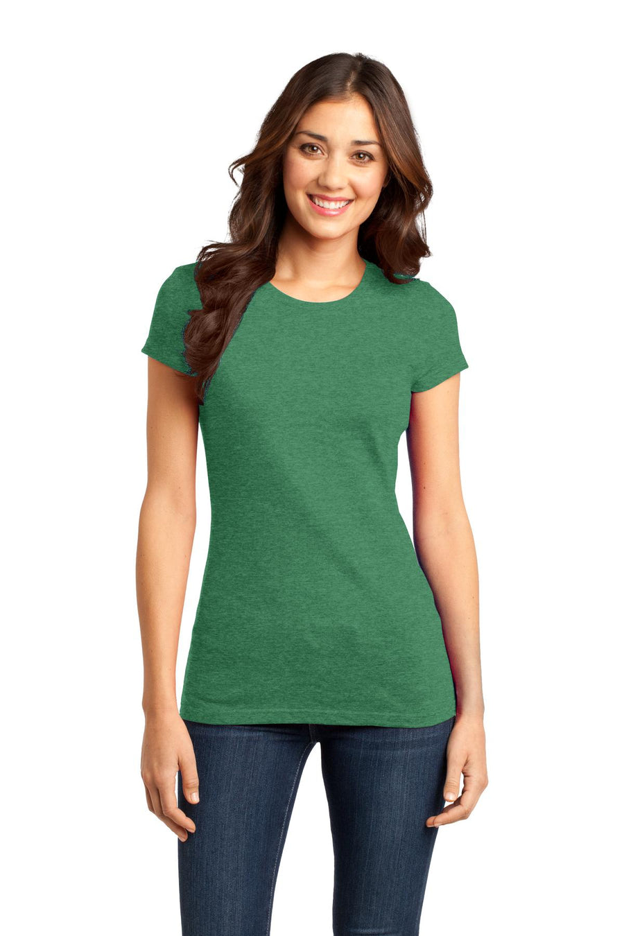 DT6001-Heathered Kelly Green-front_model