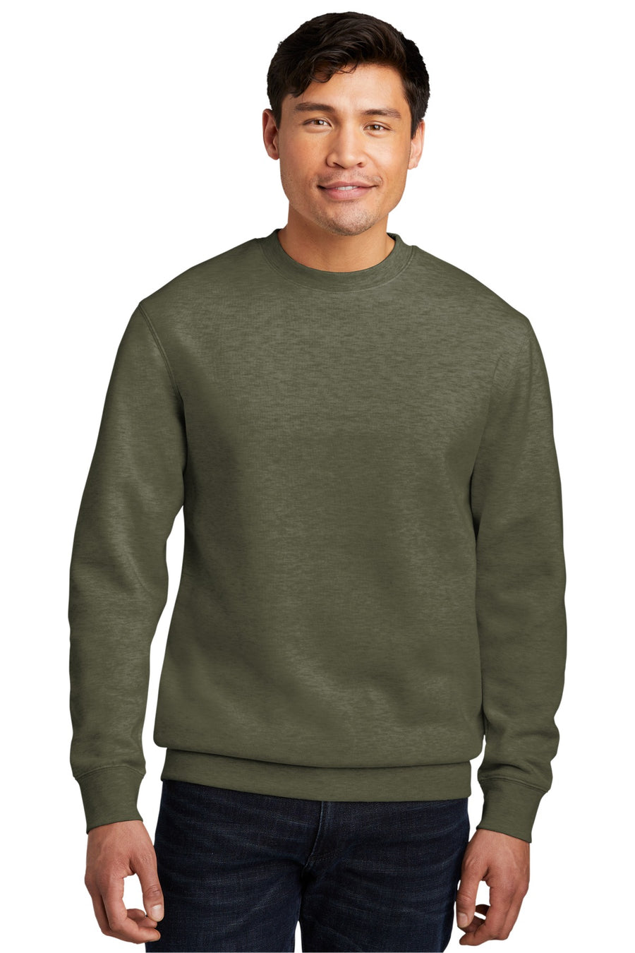 DT6104-Heathered Olive-front_model