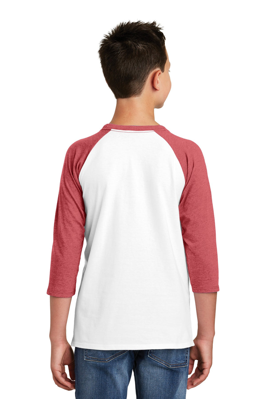 DT6210Y-Heathered Red/ White-back_model