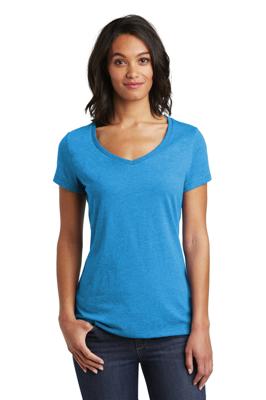DT6503-Heathered Bright Turquoise-front_model