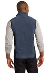 F228-Navy Heather/ Black-back_model