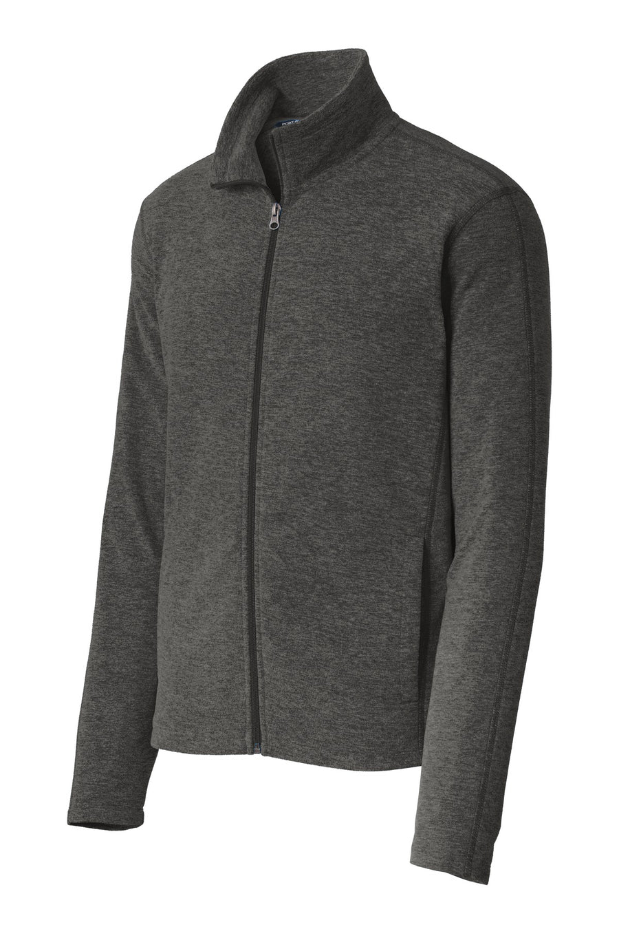 F235-Black Charcoal Heather-front_flat