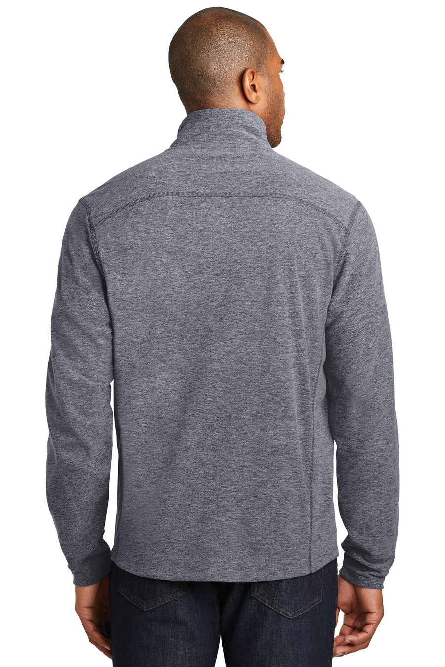 F235-True Navy Heather-back_model
