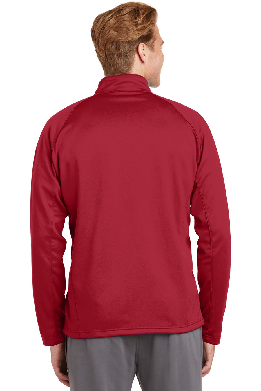 F243-Deep Red/ Silver-back_model