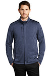J339-Dress Blue Navy Heather-front_model