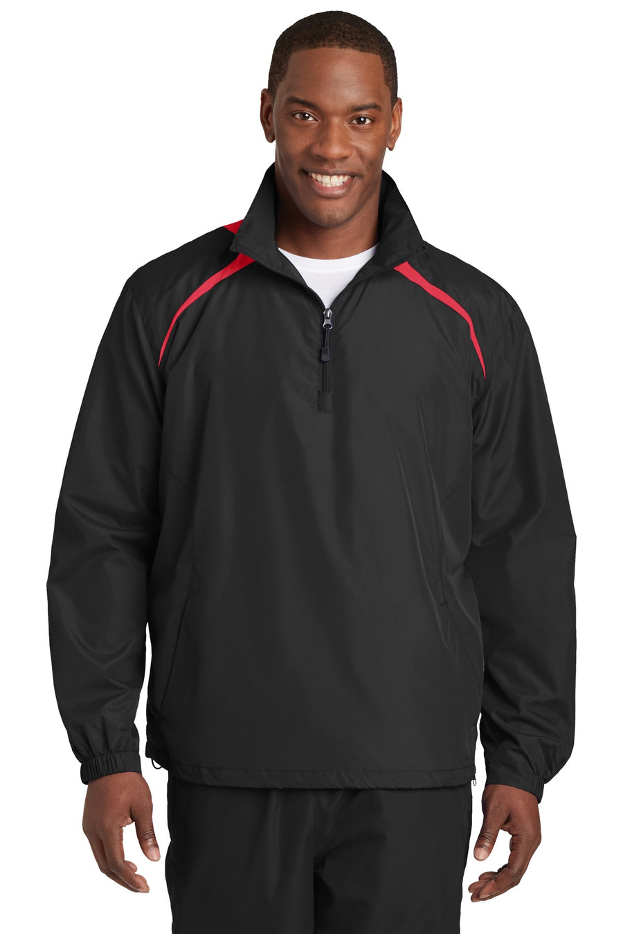 JST75-Black/ True Red-front_model