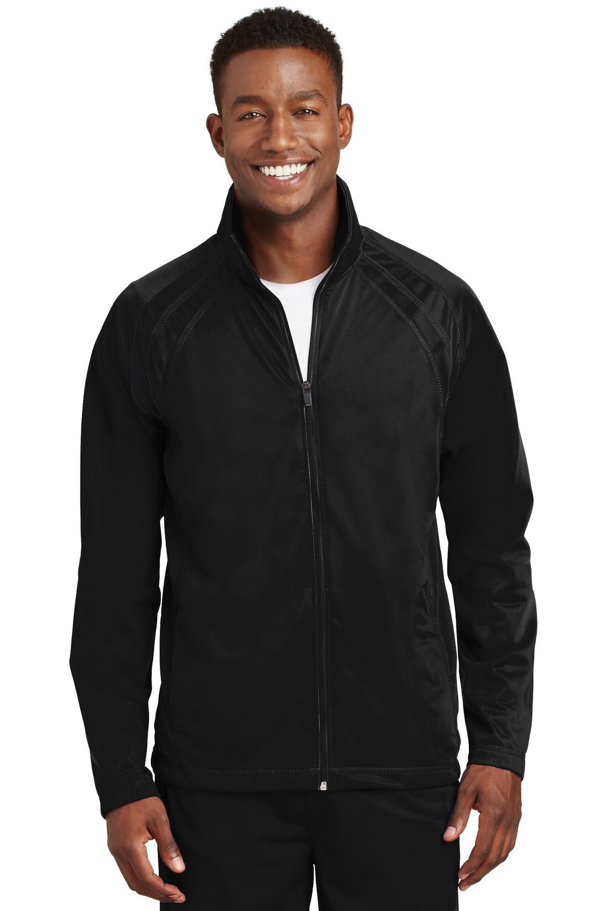 Poly-Tech Track Jacket | Independent Trading Co