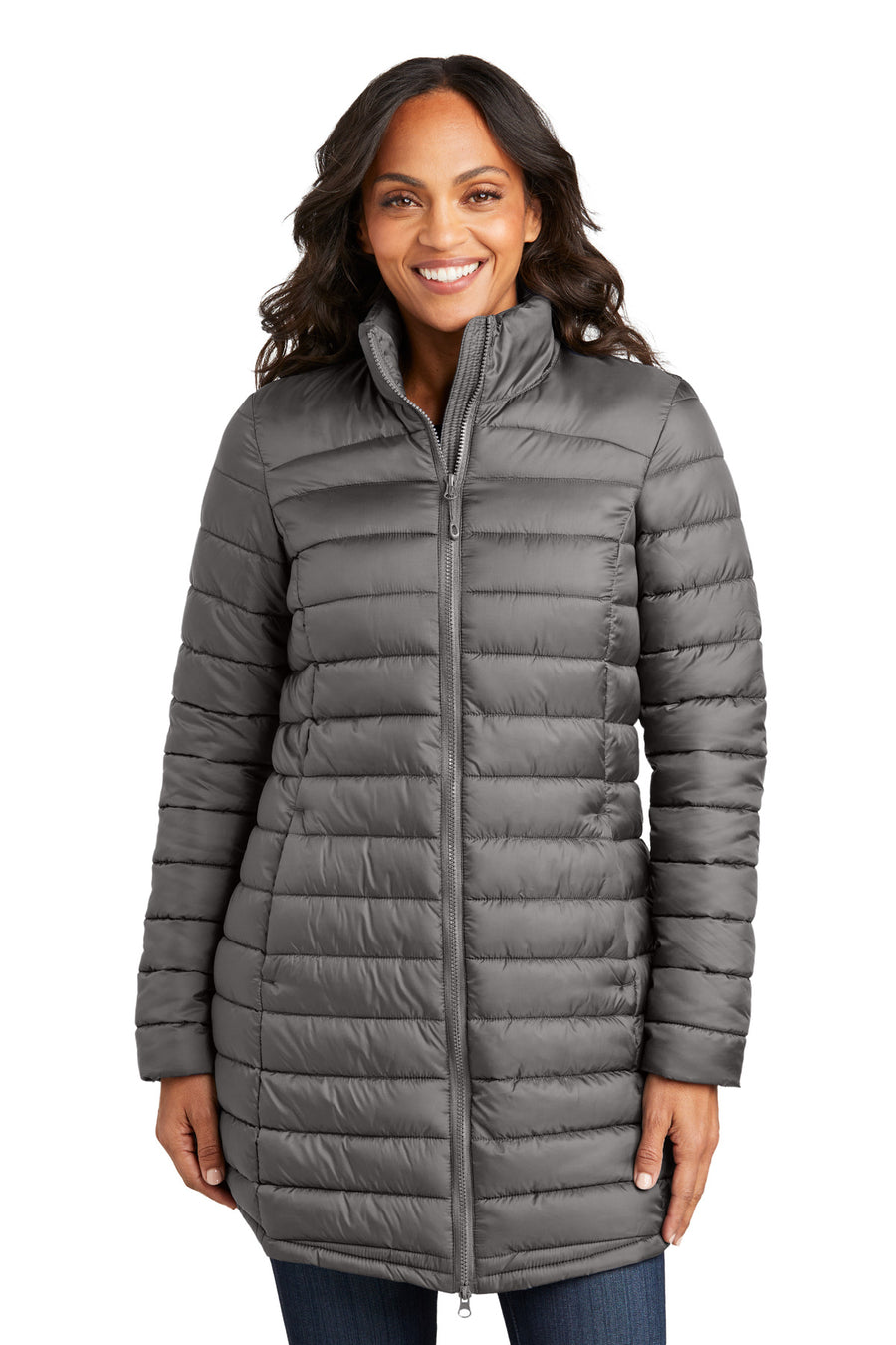 Port Authority® Women's Horizon Puffy Long Jacket L365