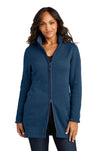 Port Authority® Women's Arc Sweater Fleece Long Jacket L425