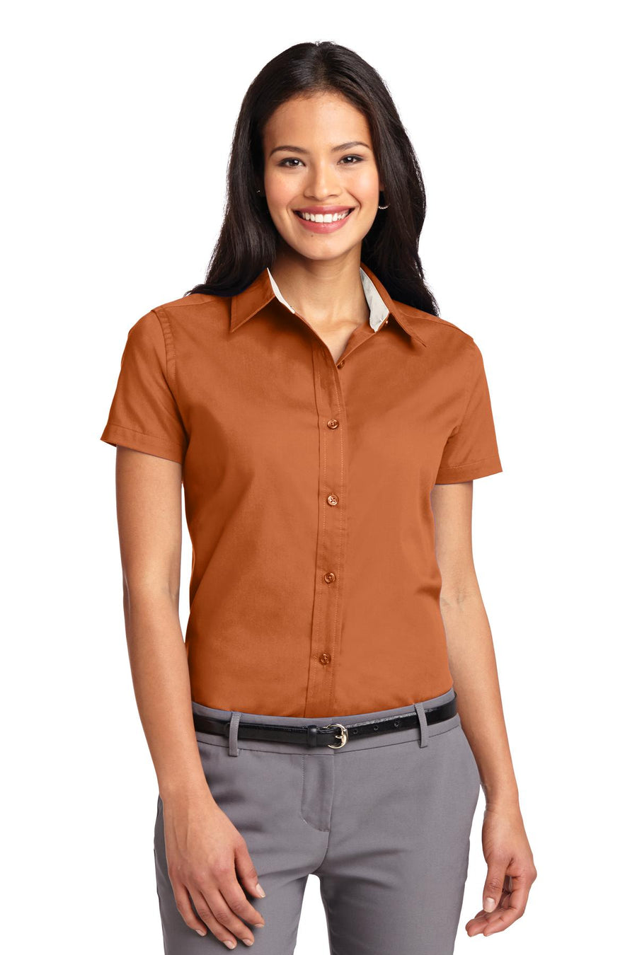 L508-Texas Orange/ Light Stone-front_model