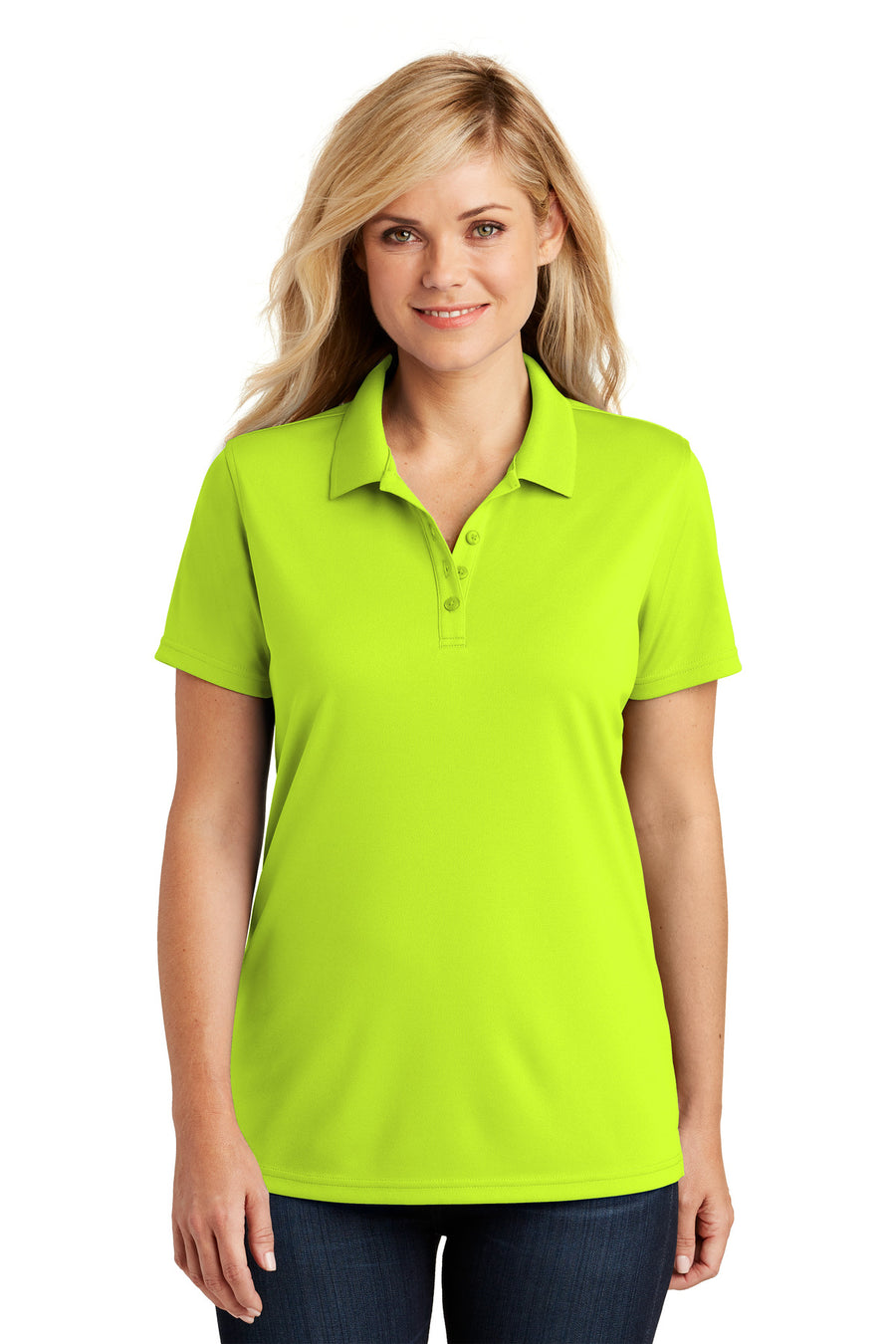 Port Authority® Women's Dry Zone® UV Micro-Mesh Polo. LK110