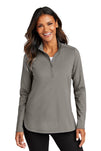 Port Authority® Ladies C-FREE® Double Knit 1/4-Zip LK880