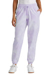 Port & Company® Women's Beach Wash® Cloud Tie-Dye Sweatpant LPC140P