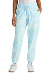 Port & Company® Women's Beach Wash® Cloud Tie-Dye Sweatpant LPC140P