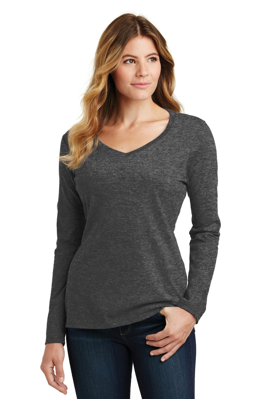 LPC450VLS-Dark Heather Grey-front_model