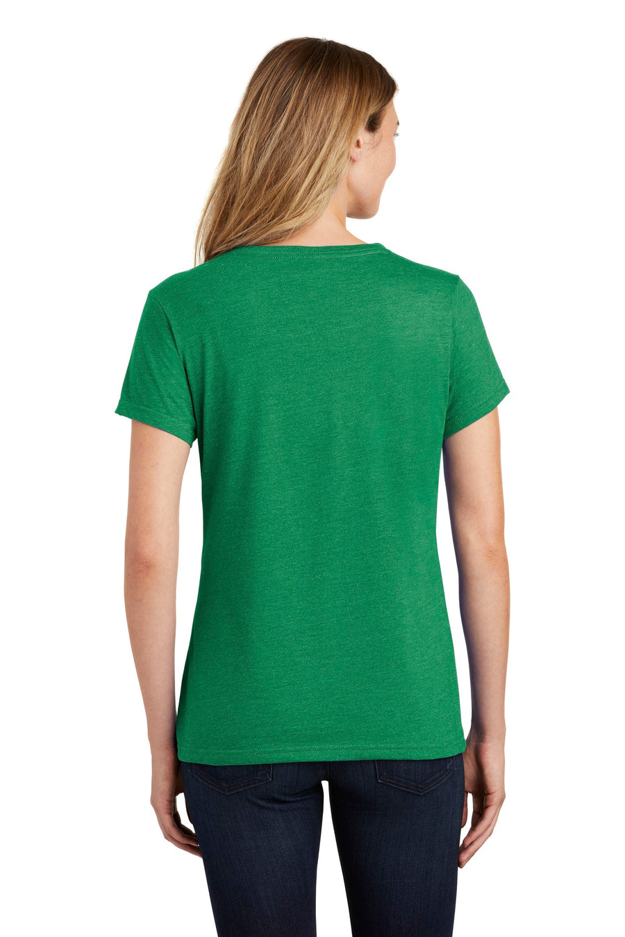 LPC455V-Athletic Kelly Green Heather-back_model