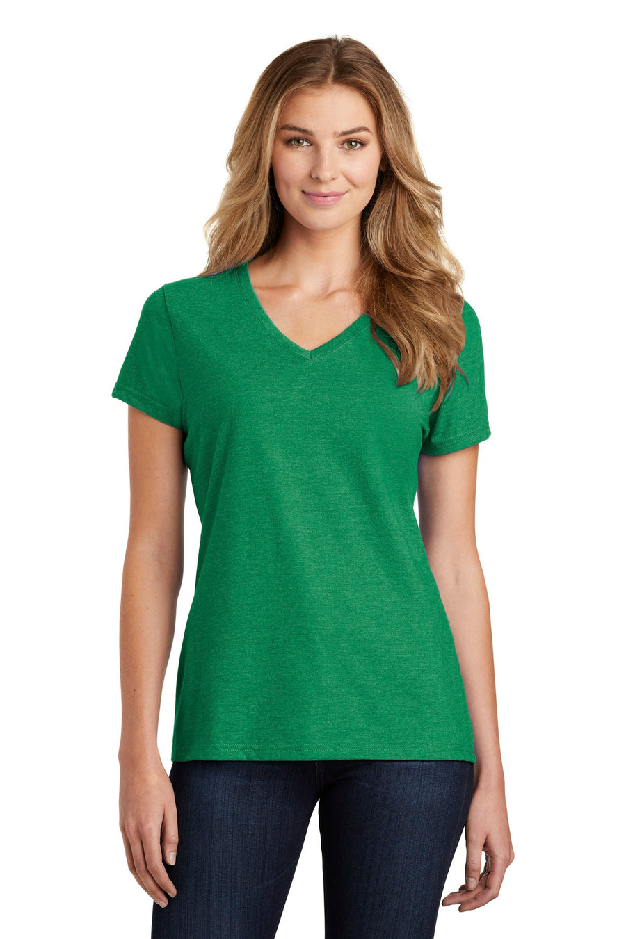 LPC455V-Athletic Kelly Green Heather-front_model