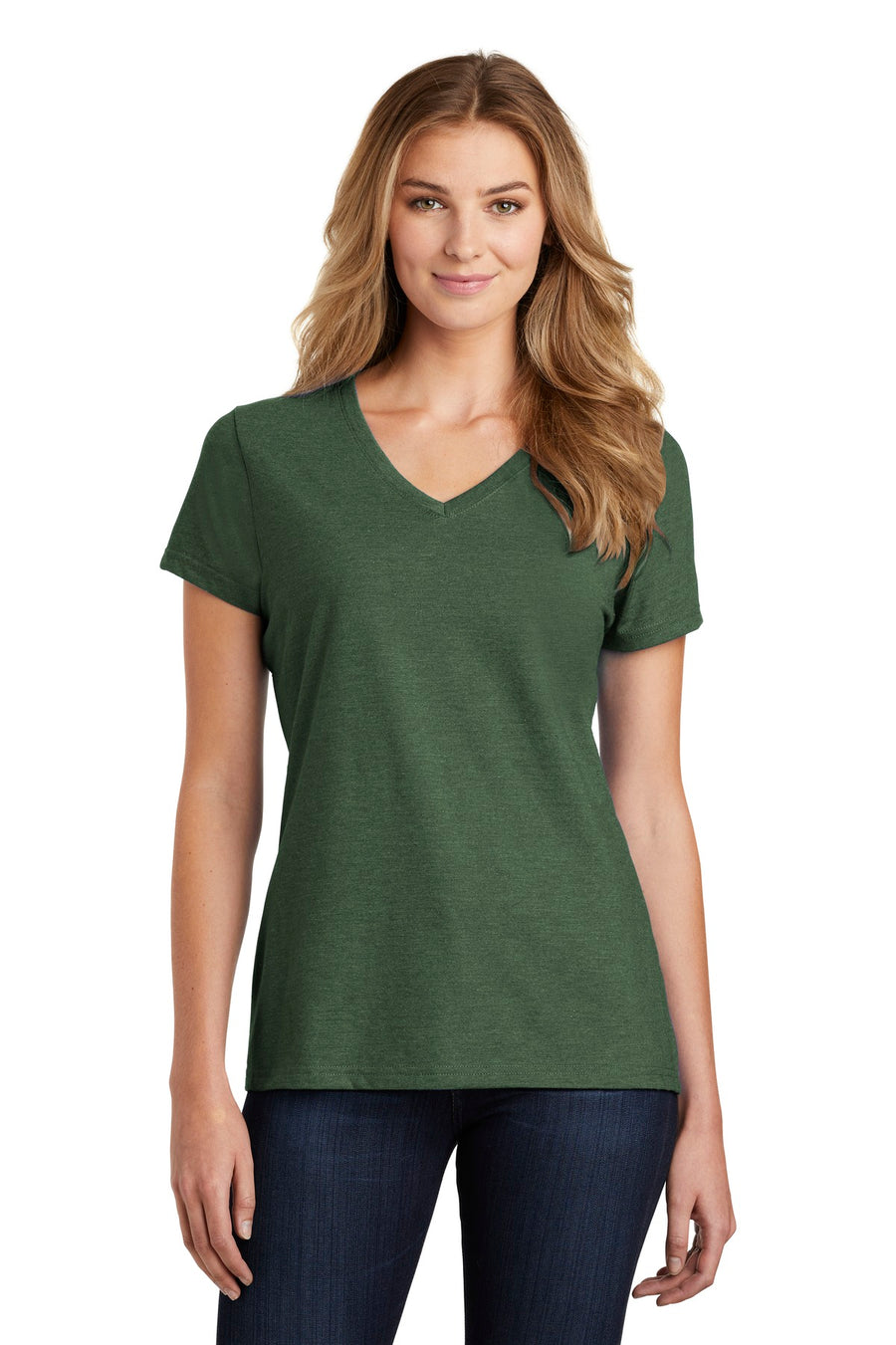 LPC455V-Forest Green Heather-front_model
