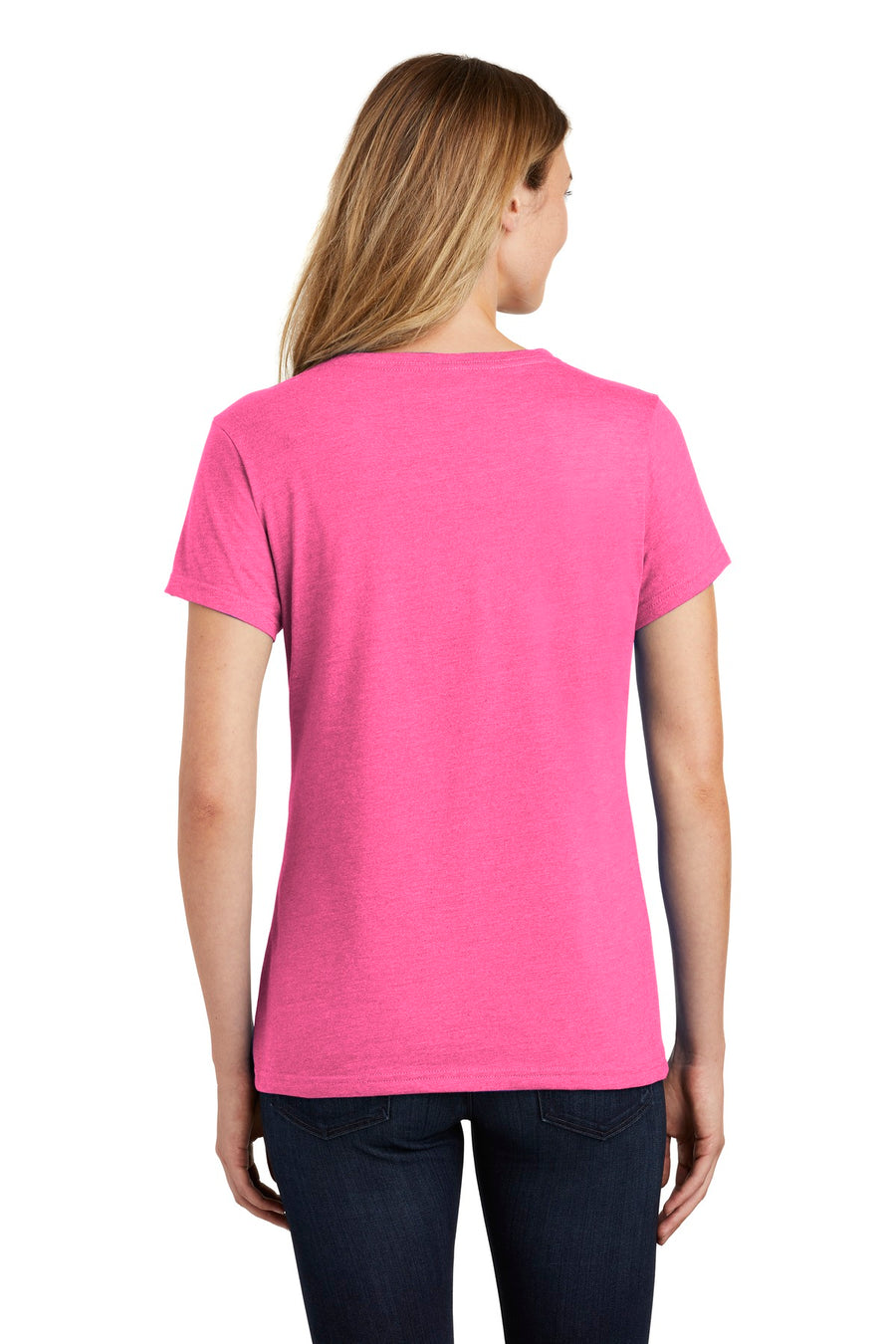 LPC455V-Neon Pink Heather-back_model