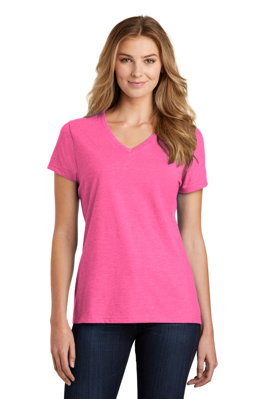 LPC455V-Neon Pink Heather-front_model