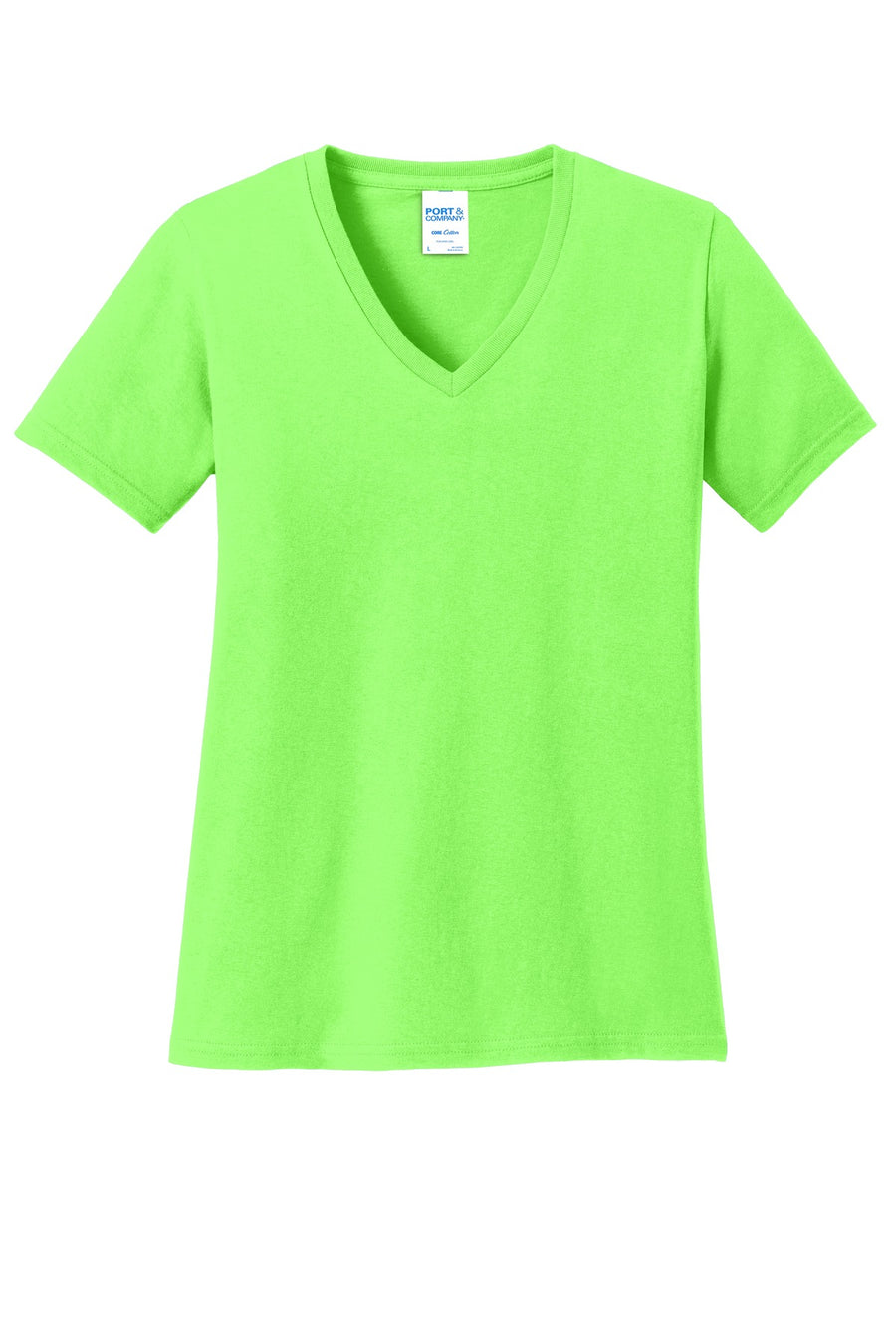 LPC54V-Neon Green-front_flat
