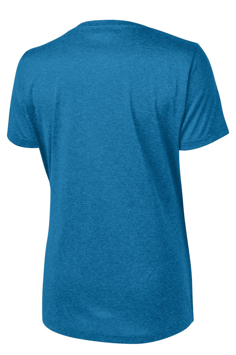 Sport-Tek® Women's Heather Contender™ Scoop Neck Tee. LST360 – On Game Day