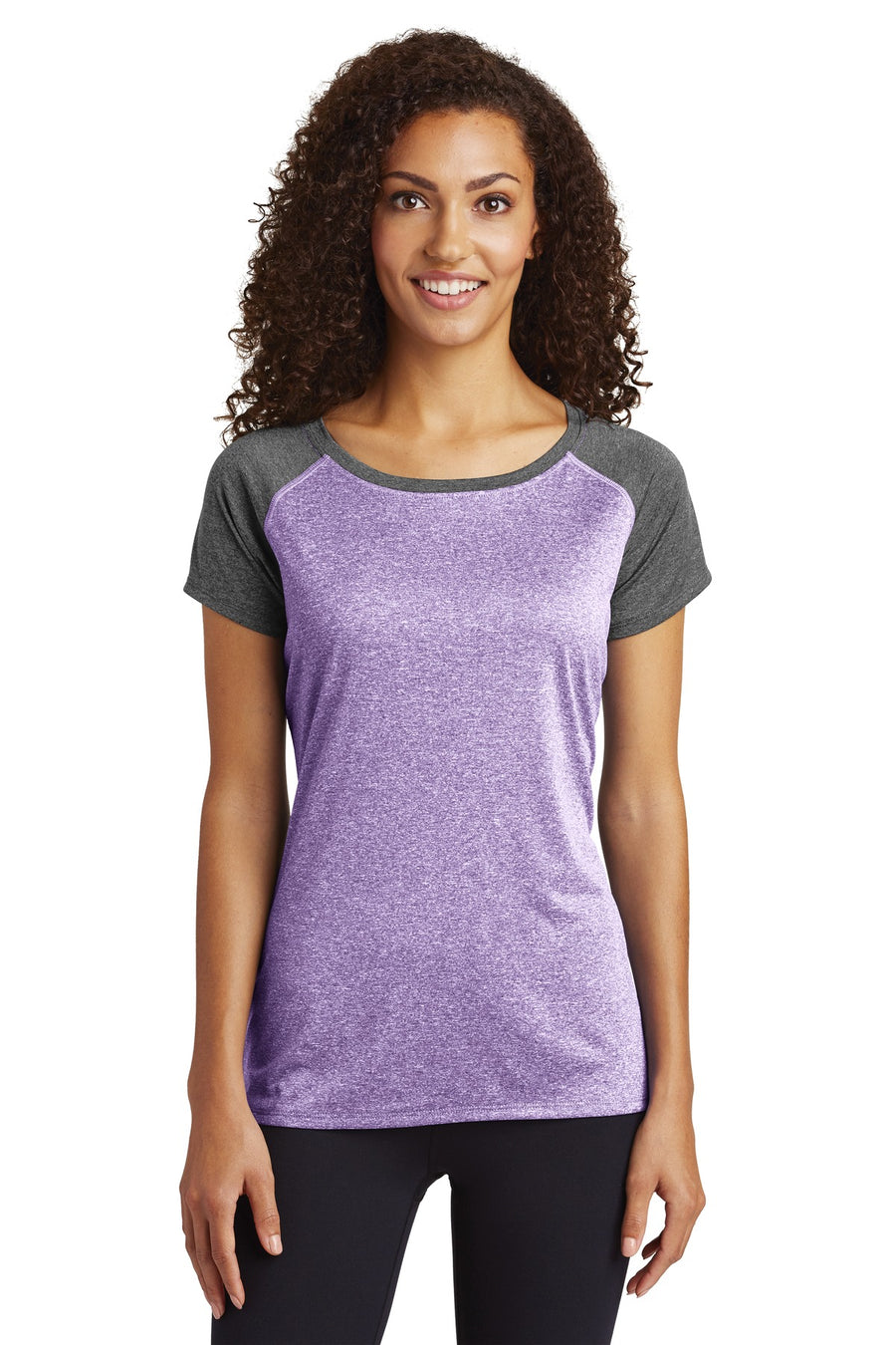 LST362-Purple Heather/ Graphite Heather-front_model