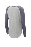 LST400LS-True Navy Heather/ Light Grey Heather-back_flat