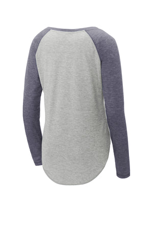 LST400LS-True Navy Heather/ Light Grey Heather-back_flat