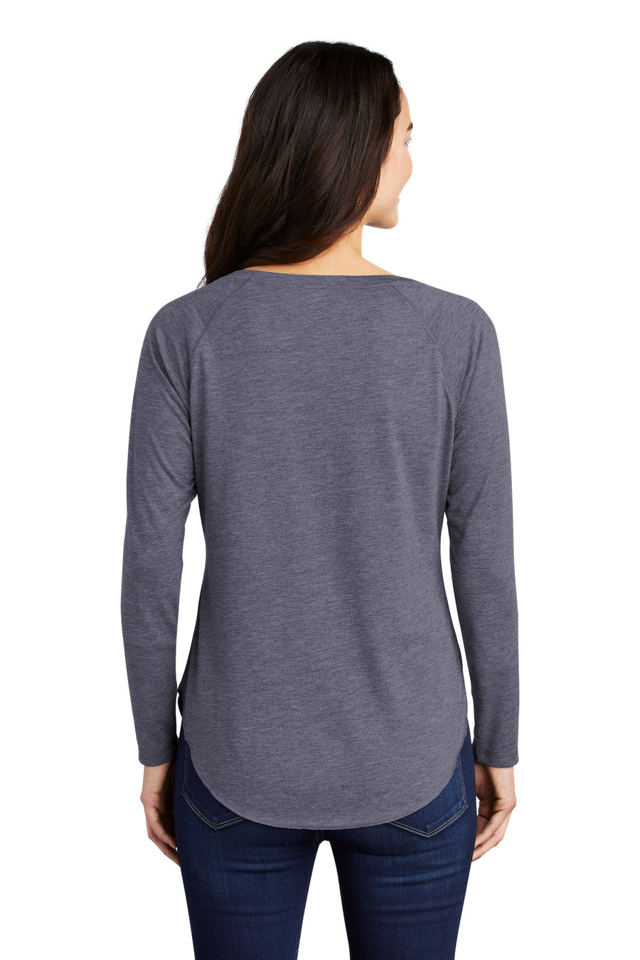 LST400LS-True Navy Heather-back_model