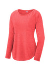 LST400LS-True Red Heather-front_flat