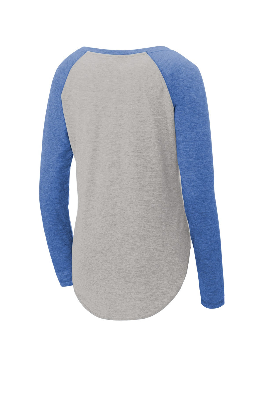 LST400LS-True Royal Heather/ Light Grey Heather-back_flat