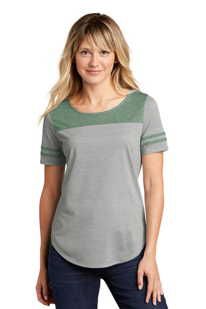 LST403-Forest Green Heather/ Light Grey Heather-front_model