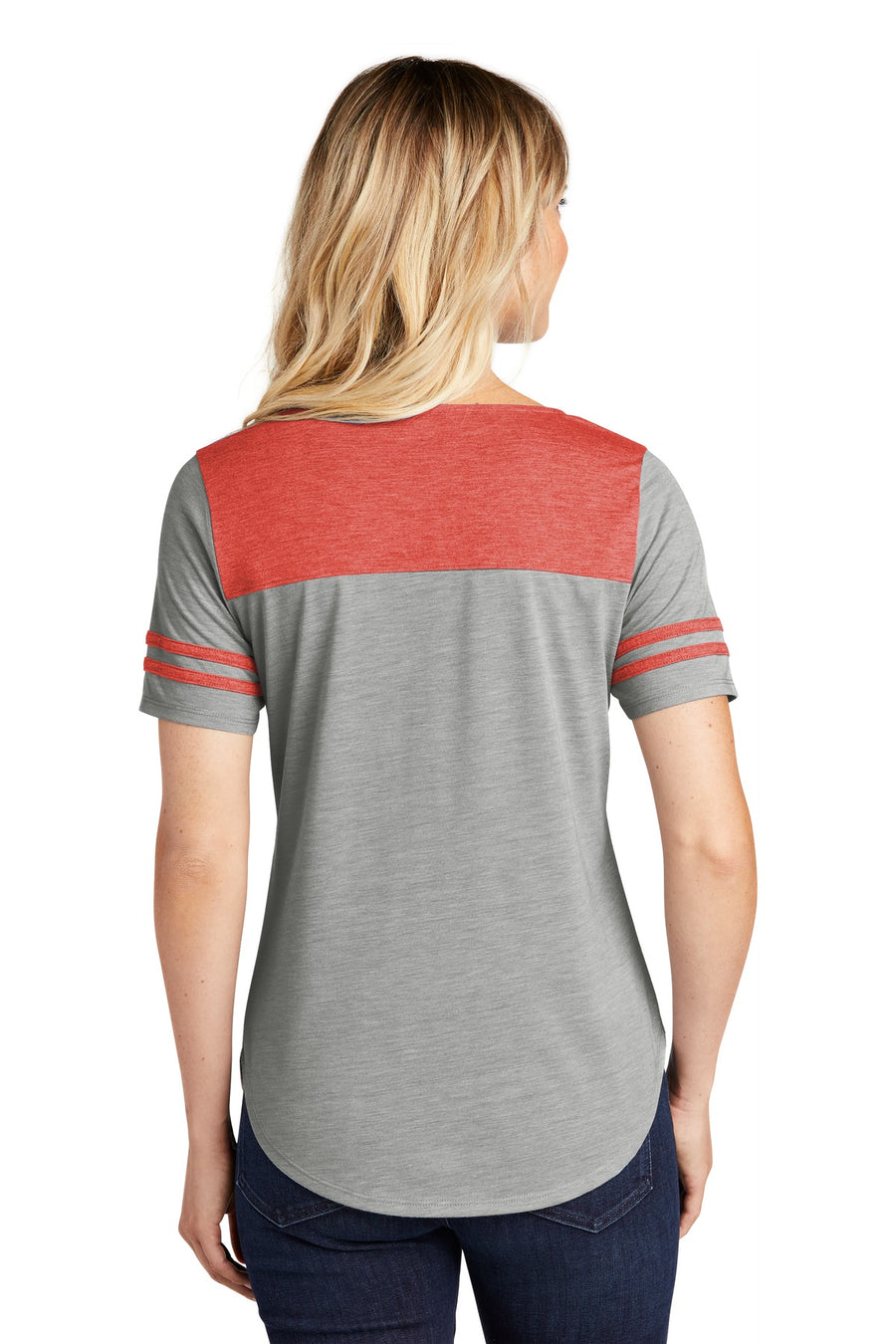 LST403-True Red Heather/ Light Grey Heather-back_model