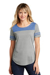 LST403-True Royal Heather/ Light Grey Heather-front_model