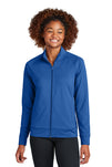 Sport-Tek® Women's Sport-Wick® Stretch Full-Zip Cadet Jacket LST857
