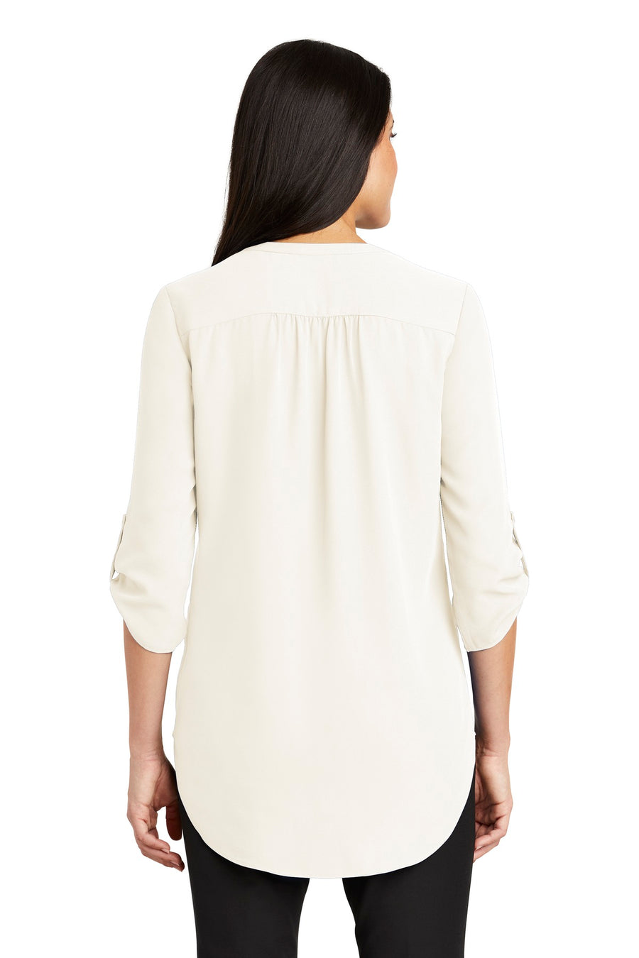 LW701-Ivory Chiffon-back_model