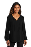 Port Authority® Women's Textured Crepe Blouse LW714